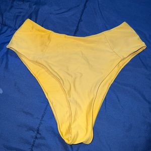 Yellow Bikini Bottoms